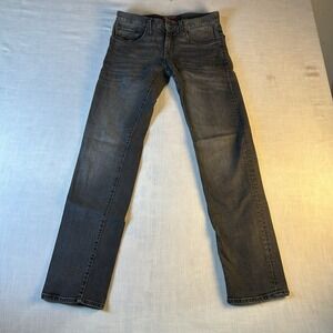 Arizona Slim Straight Flex Denim 29x32 Jeans Black